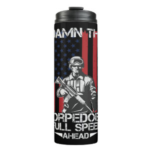 The Torpedoes Full Speed Ahead Thermal Tumbler