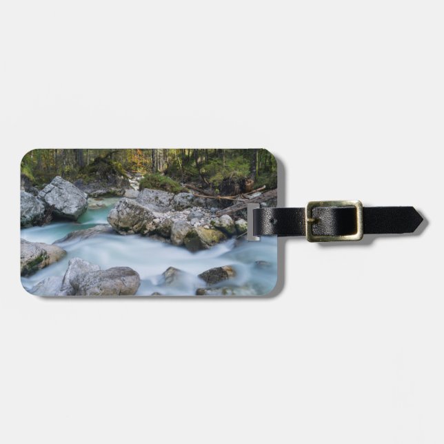 The torrent Ramsauer Ache Luggage Tag (Front Horizontal)