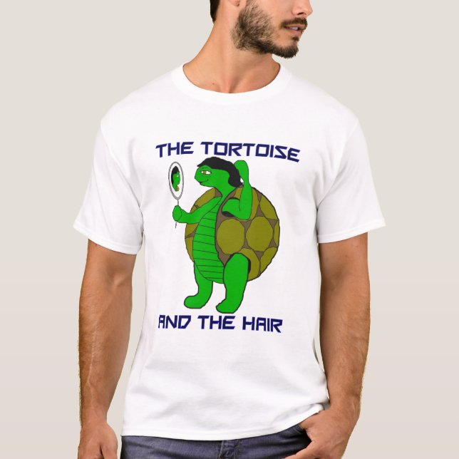 The Tortoise and the Hair T-Shirt (Front)