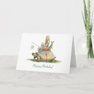 The Tortoise and the Hare, Happy Birthday Card