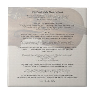 The Touch of the Master's Hand Tile