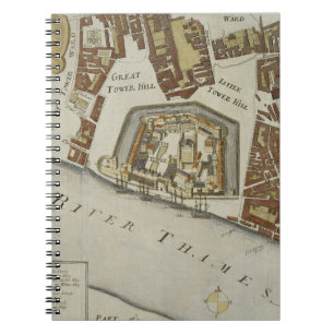 The Tower and St. Catherine's, detail of the Tower Notebook