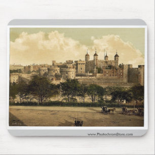 The tower, London, England rare Photochrom Mouse Pad