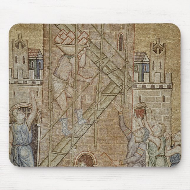 The Tower of Babel, from the Atrium Mouse Pad (Front)