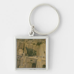 The Tower of Babel Keychain