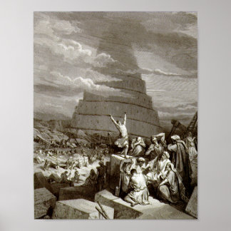 The Tower of Babel Poster