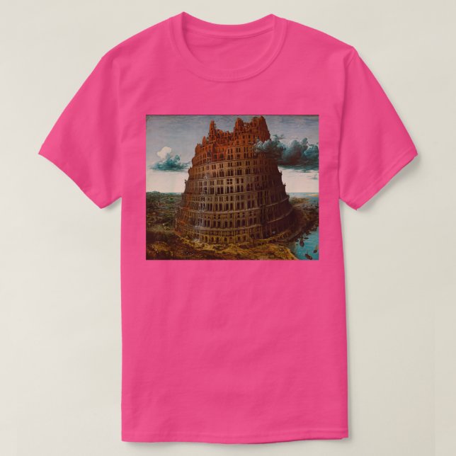 The Tower of Babel T-Shirt (Design Front)