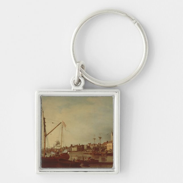 The Tower of London from the Thames Keychain (Front)