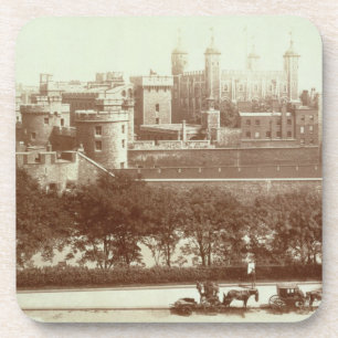The Tower of London (sepia photo) Coaster