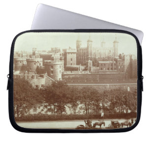 The Tower of London (sepia photo) Laptop Sleeve