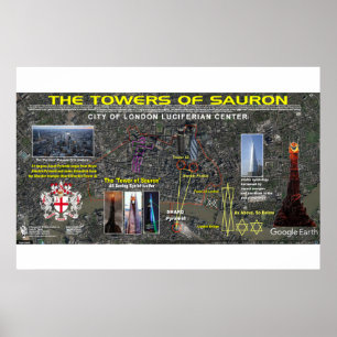 The Tower of Sauron Poster