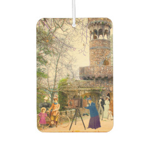 The tower of the Quinta da Regaleira (Portugal) Air Freshener