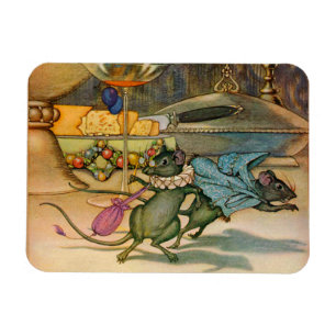 The Town Mouse and The Country Mouse Magnet