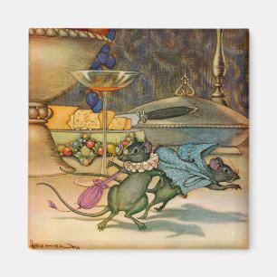The Town Mouse and The Country Mouse Magnet
