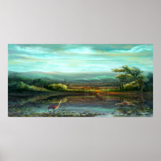 The Town of Morgine Poster