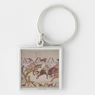 The Town of Rennes and Duke William's soldiers Keychain