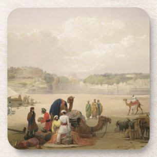 The Town of Roree, and the Fortress of Bhukker, on Coaster