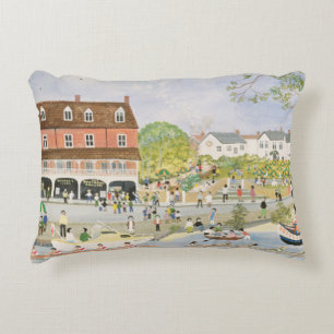 The Towpath Walton-on-Thames Decorative Pillow