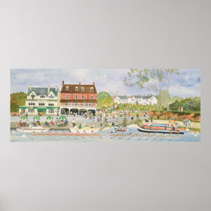 The Towpath Walton-on-Thames Poster