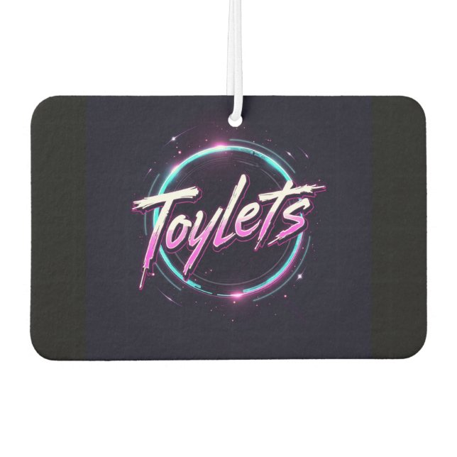 THE TOYLETS AIR FRESHENER (Front)
