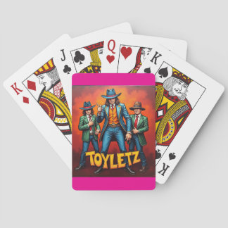 THE TOYLETS BAND PLAYING CARDS