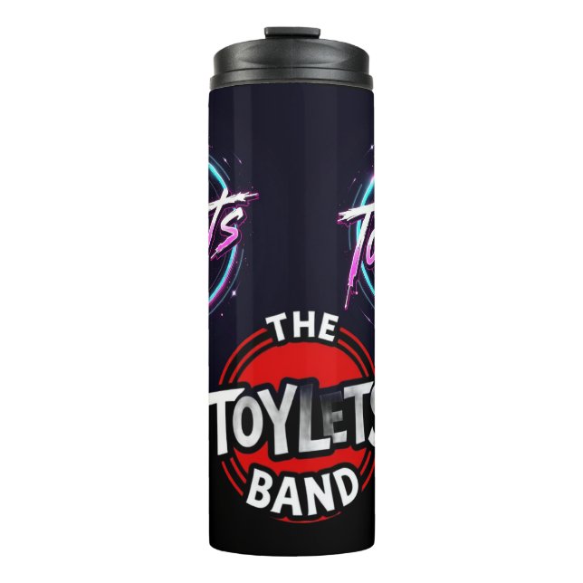 The Toylets  Thermal Tumbler (Front)