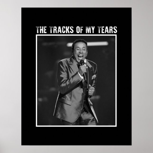 The Tracks of My Tears - Smokey Robinson Poster (Front)
