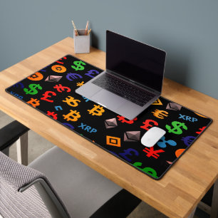 The Trader Dream Collection Candlestick Charts Desk Mat