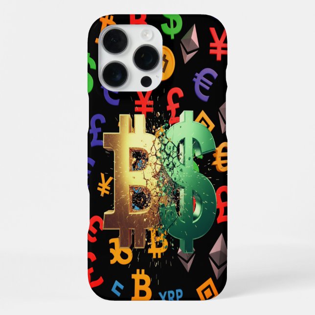 The Trader Dream Collection Candlestick Charts iPhone Case (Back)