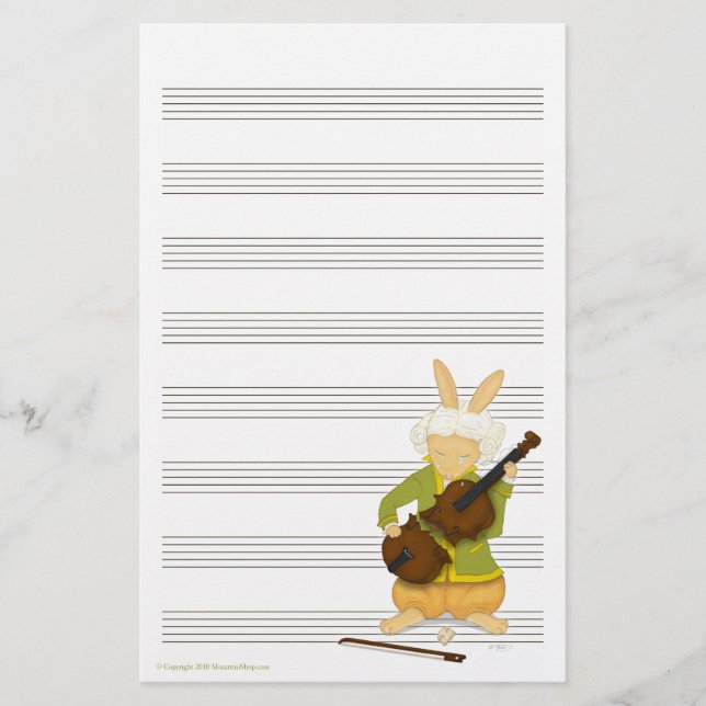 The Tragedy Music Manuscript Paper (Front)