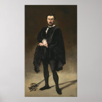 The Tragic Actor - Edouard Manet Fine Art