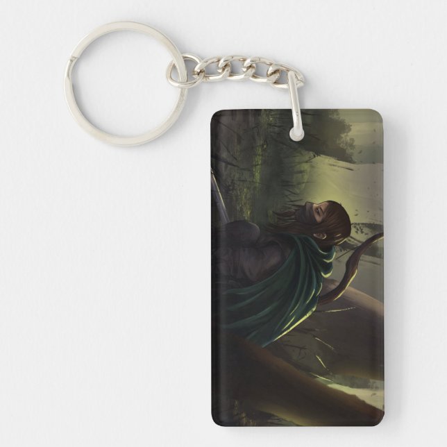 THE TRAIL HEAD TRACKER  KEY CHAIN (Front)