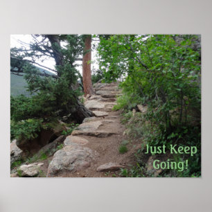 The trail less travelled. poster