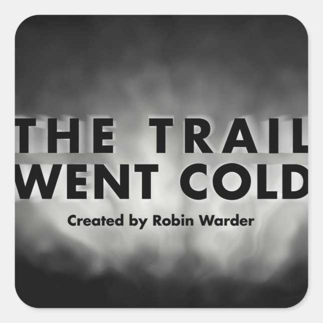 The Trail Went Cold Original Logo Stickers (Front)