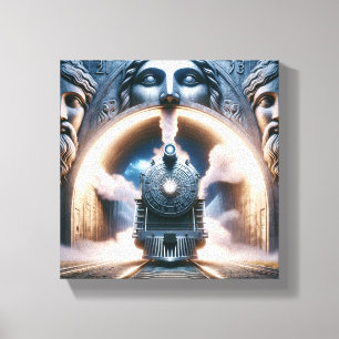 "The Train" Canvas Print