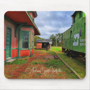 The Train Station Mouse Pad