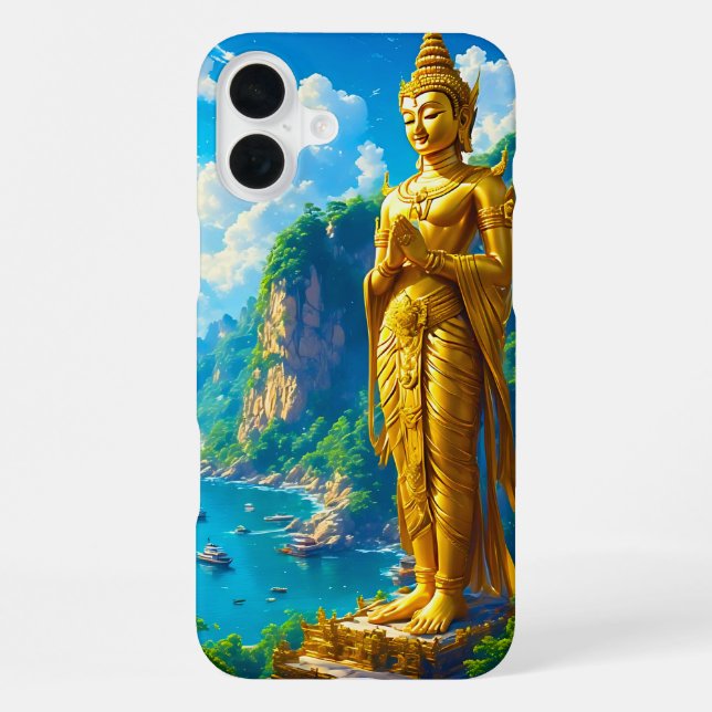 The Tranquil Protector iPhone Case (Back)