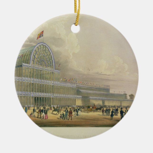 The Transept of the Crystal Palace, from the Princ Ceramic Ornament (Front)