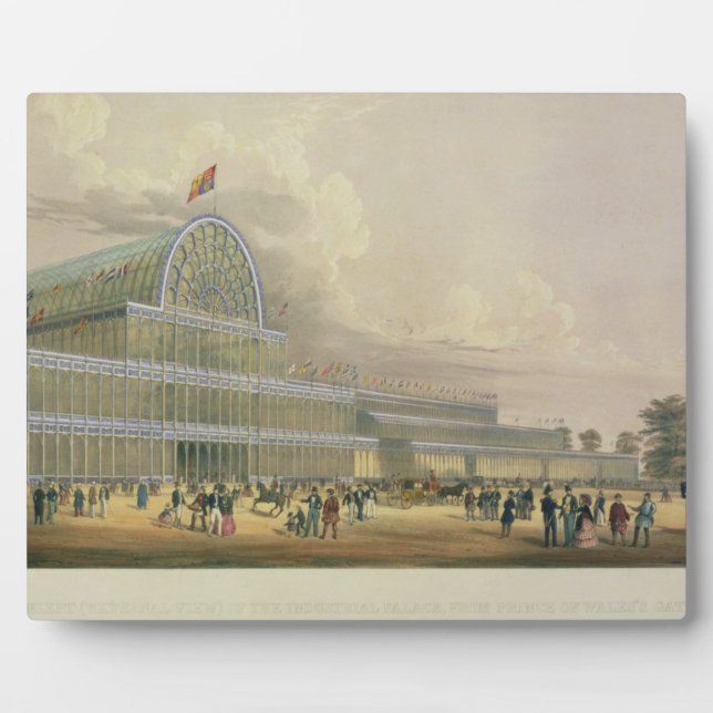 The Transept of the Crystal Palace, from the Princ Plaque (Front)