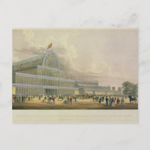The Transept of the Crystal Palace, from the Princ Postcard