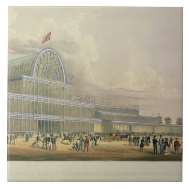 The Transept of the Crystal Palace, from the Princ Tile (Front)