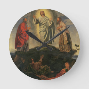 The Transfiguration, c.1527-33 (oil on panel) Round Clock