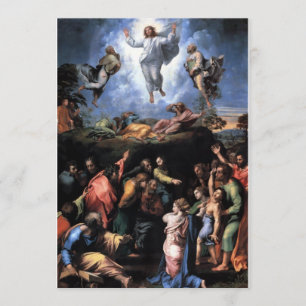 The Transfiguration Fine art Invitation