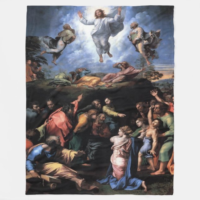 The TRANSFIGURATION Fleece Blanket (Front)
