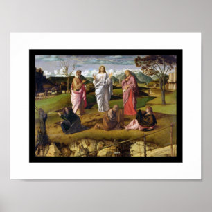 The Transfiguration of Christ Bellini Poster