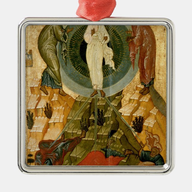 The Transfiguration of Our Lord Metal Ornament (Front)