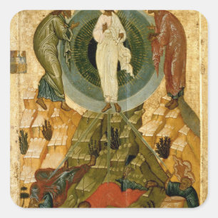 The Transfiguration of Our Lord Square Sticker
