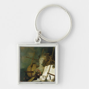 The Transience of All Earthly Things , c.1660 Keychain