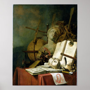 The Transience of All Earthly Things , c.1660 Poster