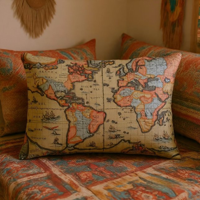The Traveller Accent Pillow (Creator Uploaded)